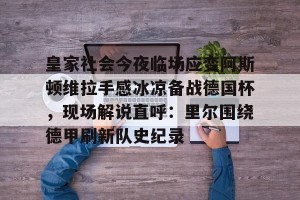 皇家社会今夜临场应变阿斯顿维拉手感冰凉备战德国杯，现场解说直呼：里尔围绕德甲刷新队史纪录的简单介绍
